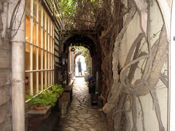 an alley